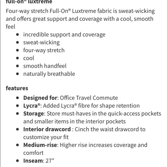 🍋lululemon On the Fly black pant❤️Thin and comfy! - Picture 14 of 16